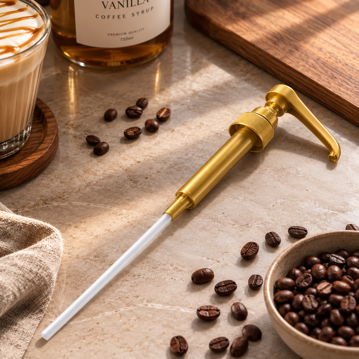 Café Le Rou Vanilla Sugar-Free Syrup